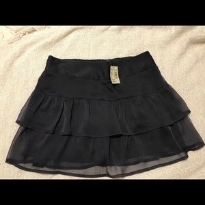 Gray Ruffle skirt